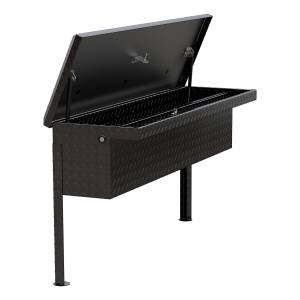 UWS - Side Mount Series Single Lid Tool Box | UWS (TBSM-48-LP-BLK) - Image 3