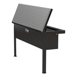 UWS - Side Mount Series Single Lid Tool Box | UWS (TBSM-48-LP-BLK) - Image 4