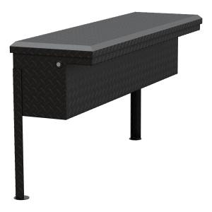 UWS - Side Mount Series Single Lid Tool Box | UWS (TBSM-48-LP-MB) - Image 2