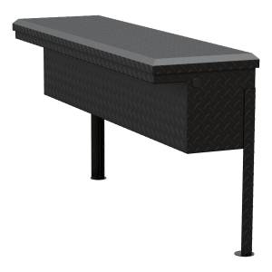 UWS - Side Mount Series Single Lid Tool Box | UWS (TBSM-48-LP-MB) - Image 6