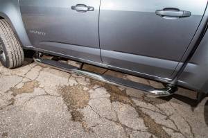 Dee Zee - Dee Zee DZ371237 Stainless Steel Side Steps 4 in. Oval Cab Length - Image 4