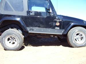 Fab Fours - Fab Fours TJ97-G1051-1 Rock Slider - Image 1