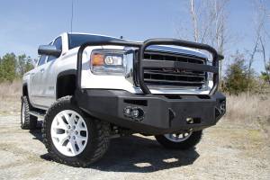 Fab Fours - Fab Fours GS07-H2150-1 Premium Heavy Duty Winch Front Bumper - Image 1