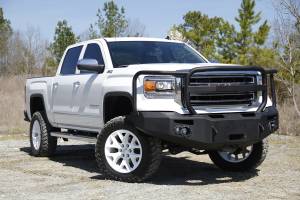 Fab Fours - Fab Fours GS07-H2150-1 Premium Heavy Duty Winch Front Bumper - Image 2