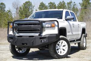 Fab Fours - Fab Fours GS07-H2150-1 Premium Heavy Duty Winch Front Bumper - Image 3