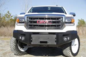 Fab Fours - Fab Fours GS07-H2151-1 Premium Heavy Duty Winch Front Bumper - Image 5