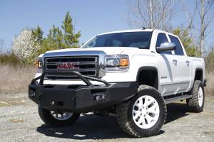 Fab Fours - Fab Fours GS07-H2152-1 Premium Heavy Duty Winch Front Bumper - Image 2