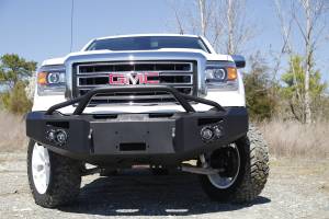 Fab Fours - Fab Fours GS07-H2152-1 Premium Heavy Duty Winch Front Bumper - Image 4