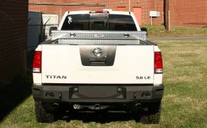 Fab Fours - Fab Fours NT04-W1950-B Heavy Duty Rear Bumper - Image 3