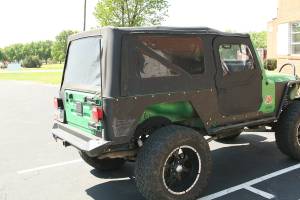 Fab Fours - Fab Fours JP97-Y1051-1 Heavy Duty Rear Bumper - Image 2