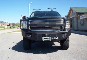 Fab Fours - Fab Fours CH11-A2750-1 Premium Heavy Duty Winch Front Bumper - Image 1