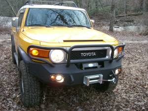 Fab Fours - Fab Fours FJ07-A1750-1 Premium Heavy Duty Winch Front Bumper - Image 1
