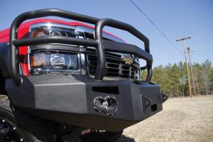 Fab Fours - Fab Fours CS07-H2050-1 Premium Heavy Duty Winch Front Bumper - Image 2