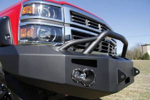 Fab Fours - Fab Fours CS07-H2052-1 Premium Heavy Duty Winch Front Bumper - Image 2