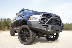 Fab Fours - Fab Fours DR09-H2452-1 Premium Heavy Duty Winch Front Bumper - Image 1