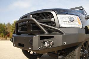 Fab Fours - Fab Fours DR09-H2452-1 Premium Heavy Duty Winch Front Bumper - Image 3