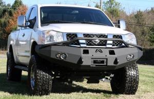 Fab Fours - Fab Fours NT04-H1752-B Premium Heavy Duty Winch Front Bumper - Image 4