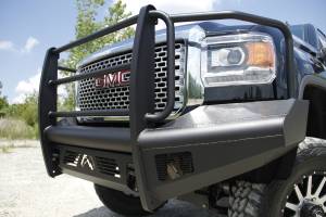 Fab Fours - Fab Fours GM14-Q3160-B Elite Front Ranch Bumper - Image 4