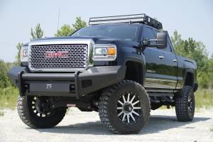 Fab Fours - Fab Fours GM14-Q3161-B Elite Front Ranch Bumper - Image 5
