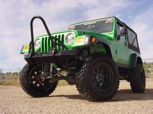 Fab Fours - Fab Fours JP97-A1450-B Hardcore Winch Front Bumper - Image 2