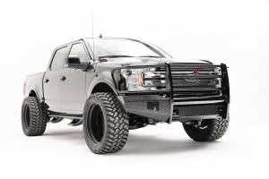 Fab Fours - Fab Fours FF18-K4560-B Black Steel Front Bumper - Image 3