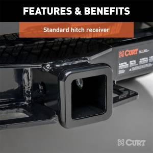 CURT - CURT 13005 Class III 2 in. Receiver Hitch - Image 3