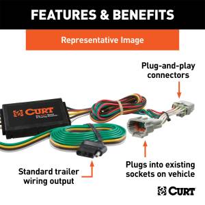 CURT - CURT 55362 Custom Wiring Harness - Image 3