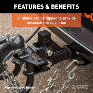 CURT - CURT 17007 Weight Distributing Hitch Round Bar - Image 8