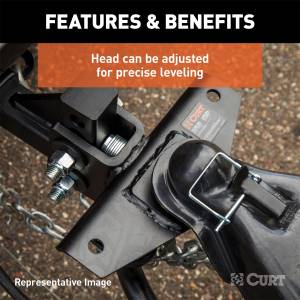 CURT - CURT 17007 Weight Distributing Hitch Round Bar - Image 7