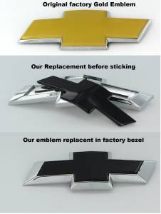 All Sales - All Sales 96111C Grille And Tailgate Emblem Set - Image 2