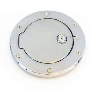 All Sales - All Sales 6032CL Race Style Billet Fuel Door - Image 1