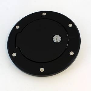 All Sales - All Sales 6032GKL Race Style Billet Fuel Door - Image 1