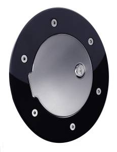 All Sales - All Sales 6097GKCL Race Style Billet Fuel Door - Image 1