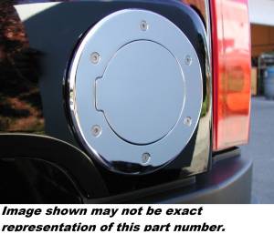 All Sales - All Sales 6097GK Race Style Billet Fuel Door - Image 2