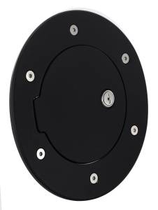 All Sales - All Sales 6097GKL Race Style Billet Fuel Door - Image 1