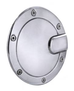 All Sales - All Sales 6053P Race Style Billet Fuel Door - Image 1