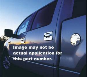 All Sales - All Sales 6053P Race Style Billet Fuel Door - Image 2