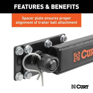CURT - CURT 17022 Weight Distributing Hitch Round Bar - Image 10