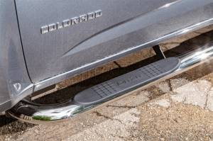 Dee Zee - Dee Zee DZ370327 Stainless Steel Side Steps 4 in. Oval Cab Length - Image 5