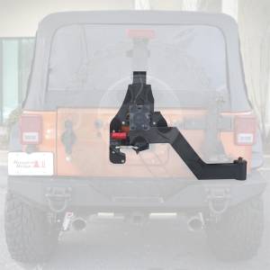 Rugged Ridge - Rugged Ridge 11546.25 Xtreme Heavy Duty Tire Carrier Rear - Image 3