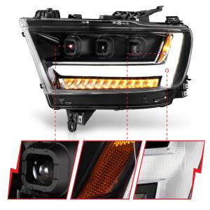 Anzo USA - Anzo USA 111494-L LED Projector Headlight - Image 1