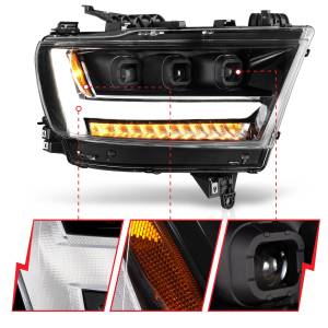 Anzo USA - Anzo USA 111494-R LED Projector Headlight - Image 1