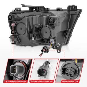 Anzo USA - Anzo USA 111495-L LED Projector Headlight - Image 5