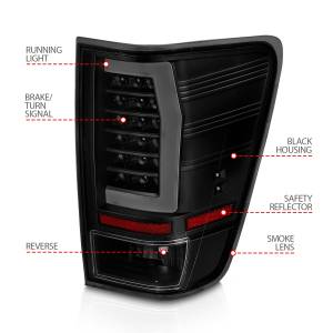 Anzo USA - Anzo USA 311421 Tail Light Assembly - Image 4