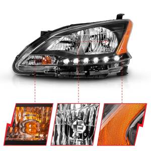 Anzo USA - Anzo USA 121537 Crystal Headlight Set - Image 3