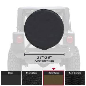Smittybilt - Smittybilt 772917 Spare Tire Cover - Image 2