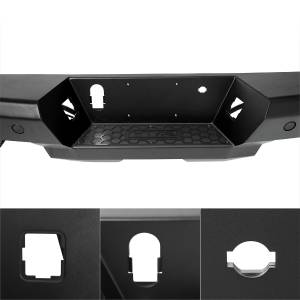Smittybilt - Smittybilt 614931 M1A2 Rear Bumper - Image 4