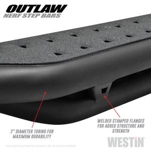 Westin - Westin 58-54135 Outlaw Nerf Step Bars - Image 3