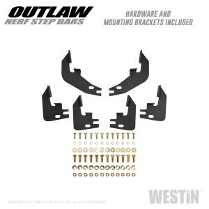Westin - Westin 58-53155 Outlaw Nerf Step Bars - Image 4