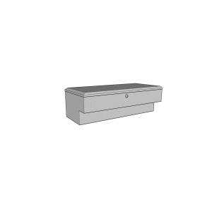 Westin - Westin 80-RB184 Brute LoSider Side Rail Tool Box - Image 2